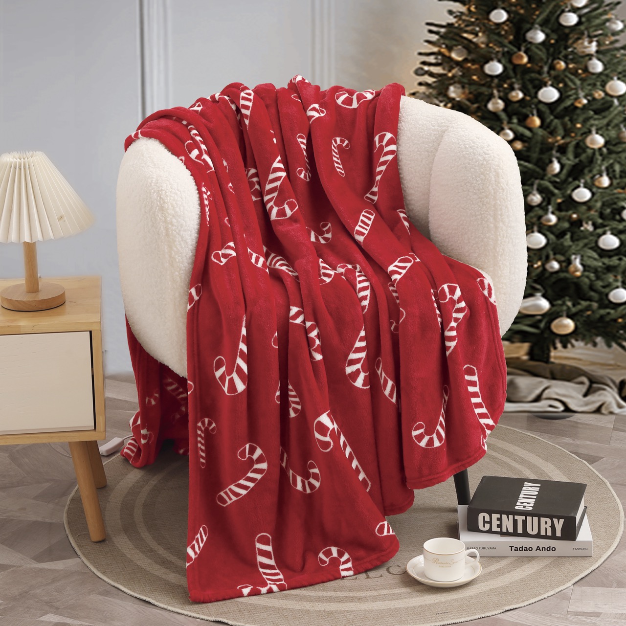 Плед Christmas Сandy (красный) Плед Christmas Сandy (красный)