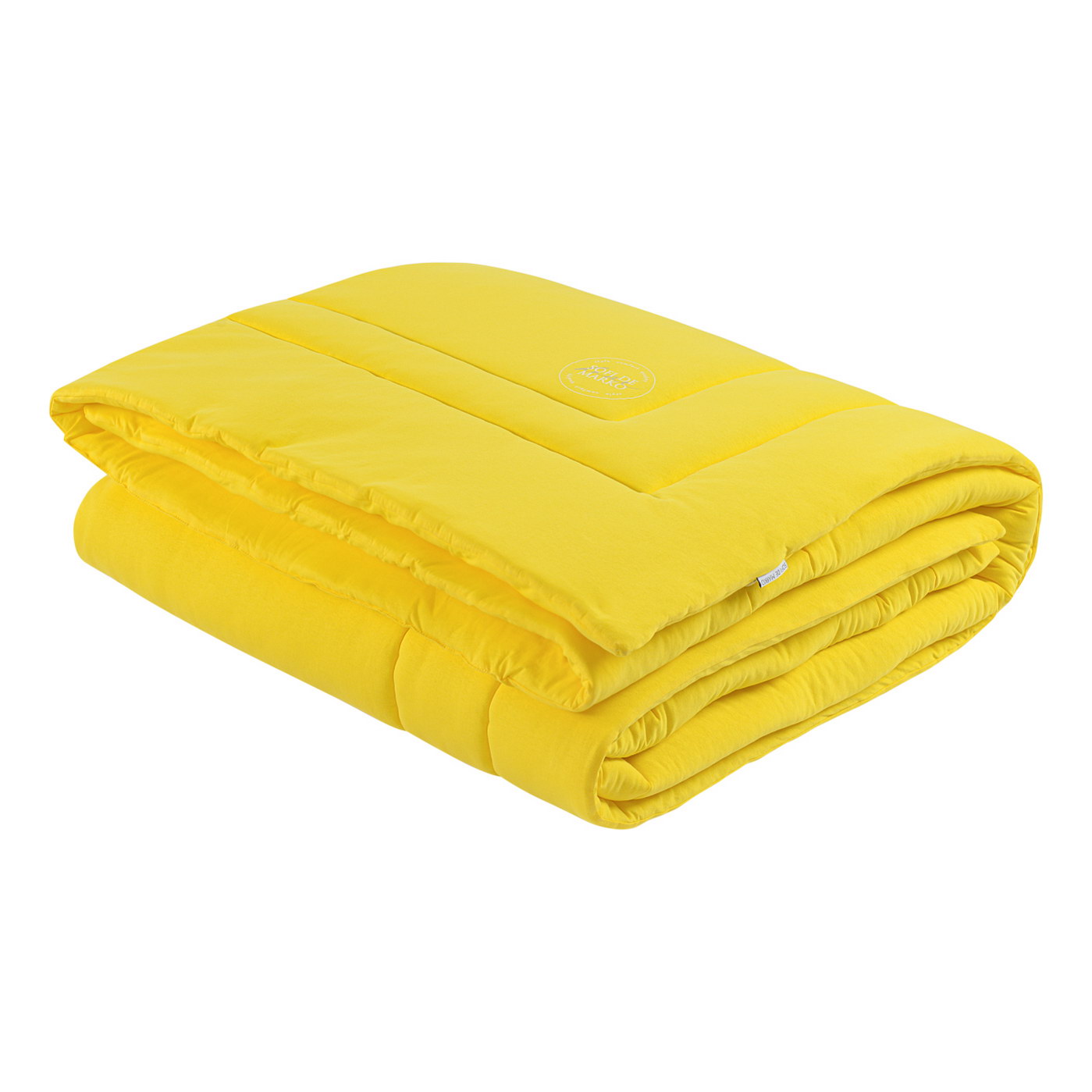 Трикотажное одеяло Роланд (желтое)
